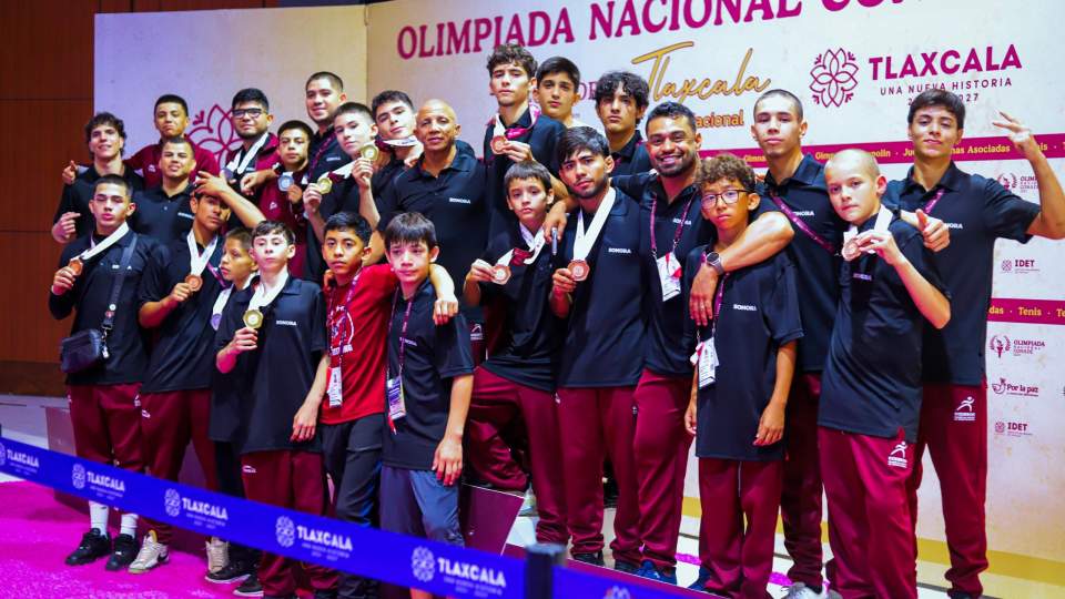 GLADIADORES DE SONORA SUMAN 7 MEDALLAS EN SEGUNDA JORNADA DE OLIMPIADA NACIONAL 